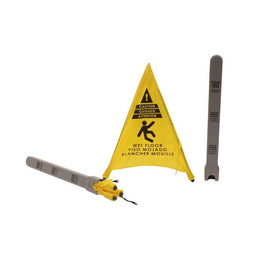 Cône parapluie de signalisation télescopique - Sol glissant