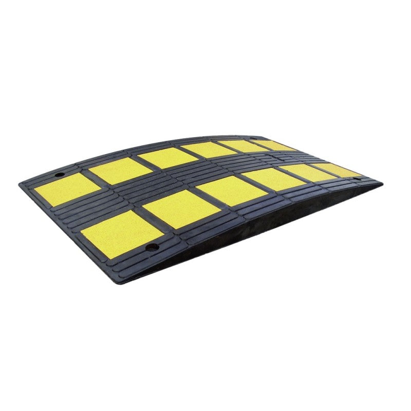 Coussin de ralentissement en caoutchouc Hauteur 70 mm
