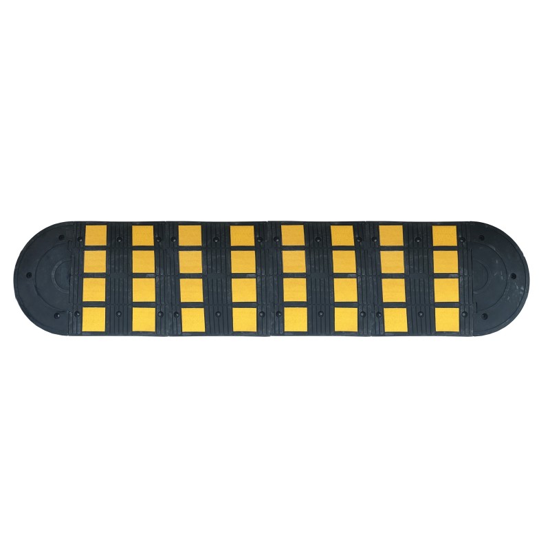 Coussin de ralentissement en caoutchouc Hauteur 20 mm