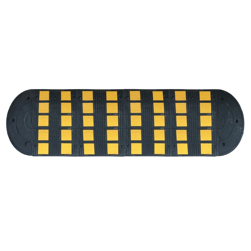 Coussin de ralentissement en caoutchouc Hauteur 50 mm