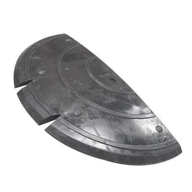 Embout caoutchouc pour coussin ralentisseur H50mm avec capuchon