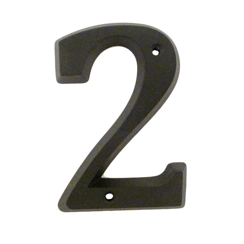 Chiffre à clouer noir
