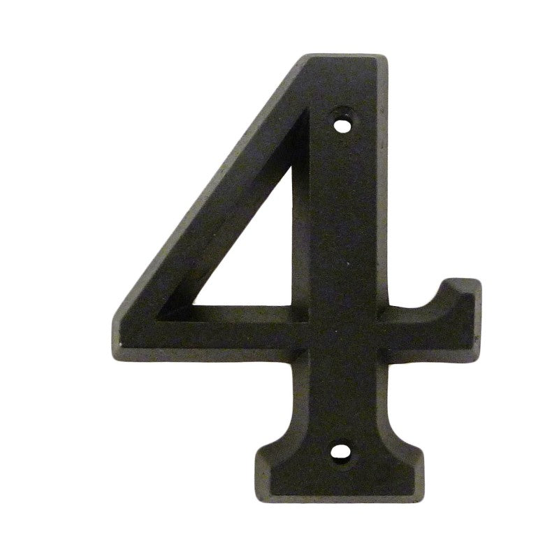 Chiffre à clouer noir
