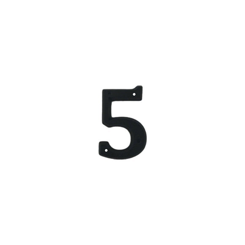 Chiffre à clouer noir