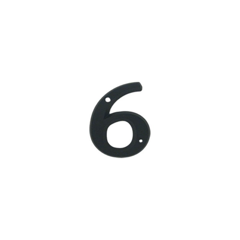 Chiffre à clouer noir