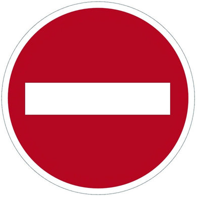 Panneau PVC adhésif - Ø 280mm