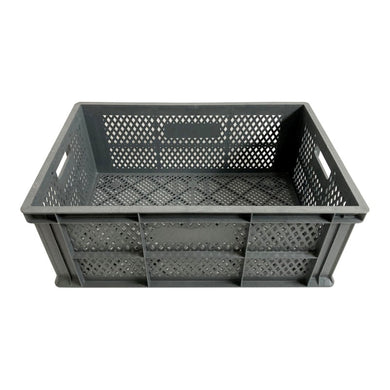 Bac manutention 600×400 mm à faible hauteur - 40L et 60L, hauteur 200 à 320 mm