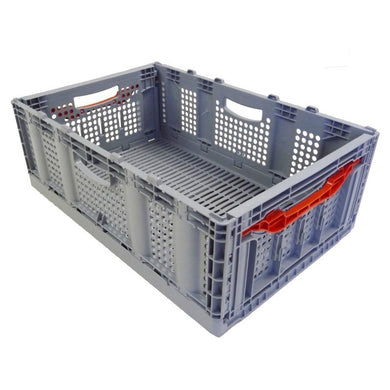 Bac manutention 600×400 mm à faible hauteur - 40L et 60L, hauteur 200 à 320 mm