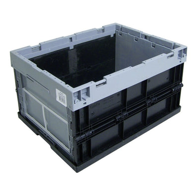 Bac pliant industriel norme Europe 20L à 60L - polypropylène, gerbable