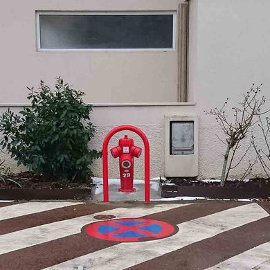Epingle de protection acier Ø 40 mm - signalisation et sécurisation des bouches d'incendie
