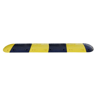 ralentisseur dos d'ane modulaire complet noir jaune pour voitures et poids lourds et camions avec passe câbles intégré, devis professionnel sous 24 h et expedition en 24 h SAMKRAFT