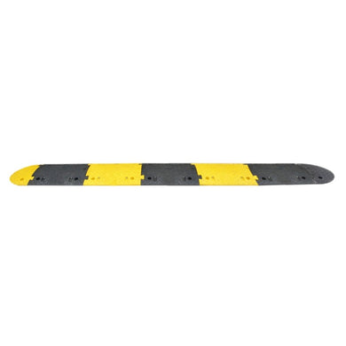 ralentisseur modulaire complet noir jaune pour voitures et poids lourds et camions avec passe câbles intégré, devis professionnel sous 24 h et expedition en 24 h SAMKRAFT