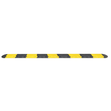 ralentisseur modulaire complet noir jaune pour voitures et poids lourds et camions avec passe câbles intégré, devis professionnel sous 24 h et expedition en 24 h SAMKRAFT