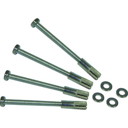 Fixation béton pour passe-câble CP5040 - Lot de 4 chevilles et boulons 6×60 mm