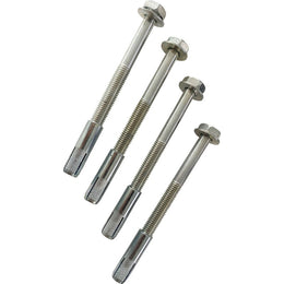 Fixation béton pour passe-câble WP240 - Lot de 4 chevilles et boulons 10×100 mm