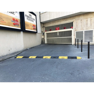 Ralentisseur poids lourd 50 tonnes - H70, queues d'aronde, 2 passe-câbles 40 mm