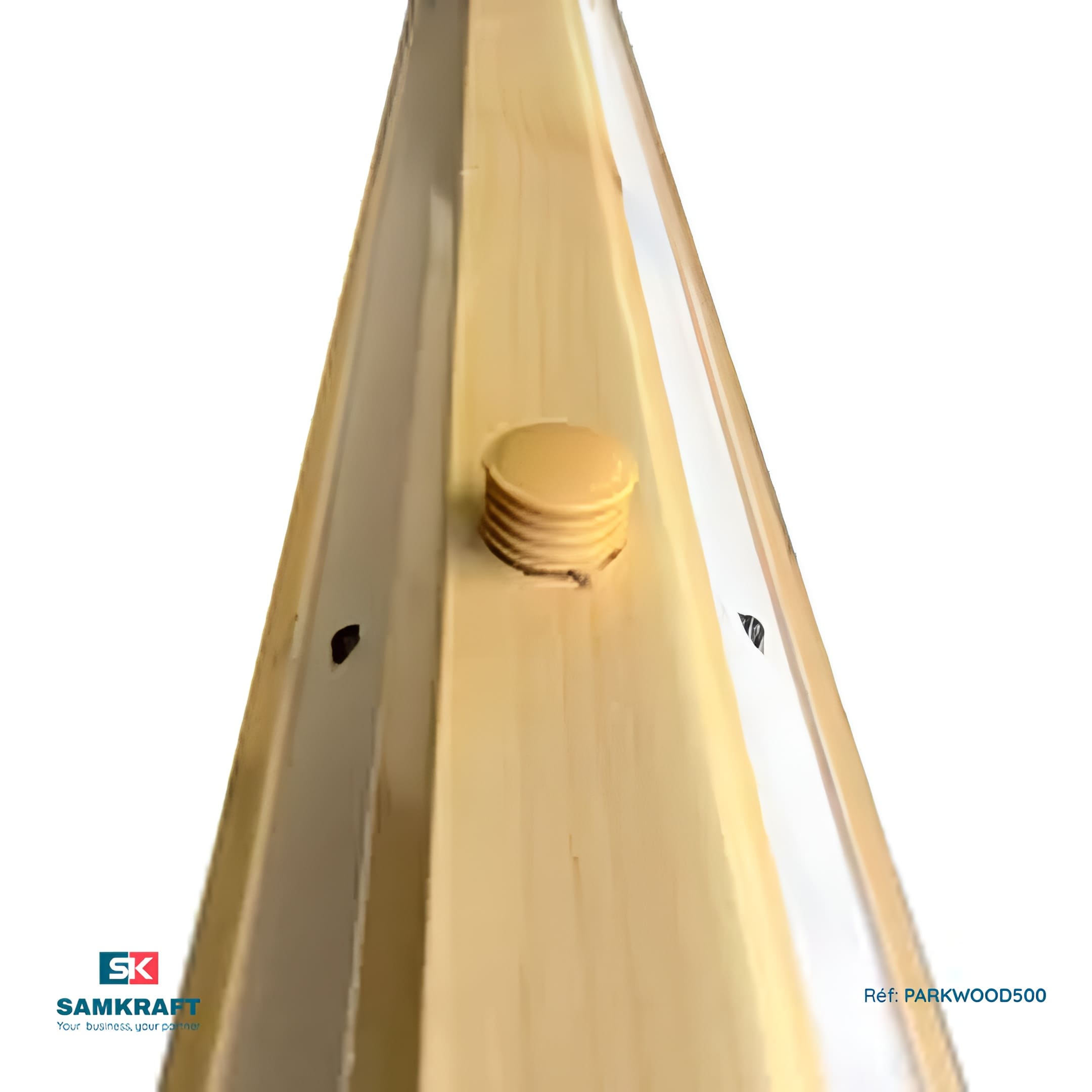 Butée de parking bois