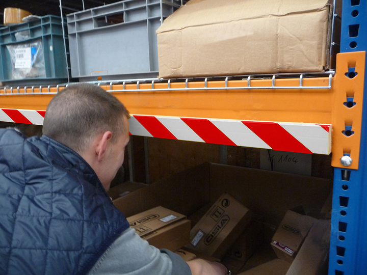 Protection droite en mousse NBR, longueur 750 mm, épaisseur 40 mm