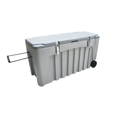 Coffre industriel étanche avec roues polyamide 104L à 167L