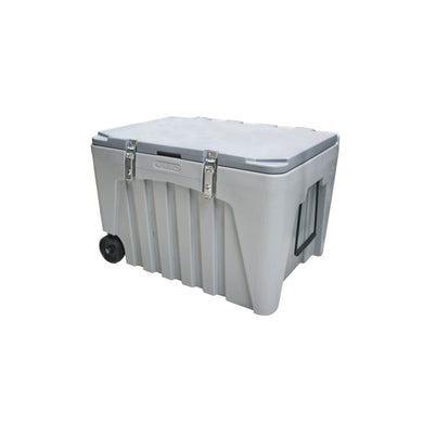 Coffre industriel étanche avec roues polyamide 104L à 167L