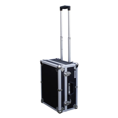 Malle multi usage aluminium 20L à 130L, avec ou sans roulettes, poignée télescopique