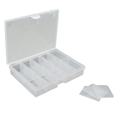 Boîte compacte à compartiments modulables ou fixes - 3 petits formats