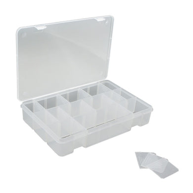 Boîte compacte à compartiments modulables ou fixes - 3 petits formats