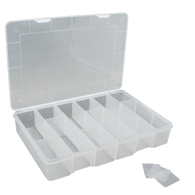 Boîte compacte à compartiments modulables ou fixes - 3 petits formats