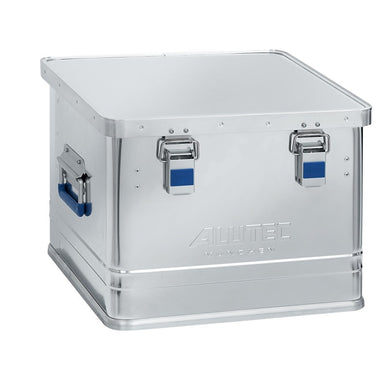 Bac de rangement aluminium avec couvercle - 50L ou 74L