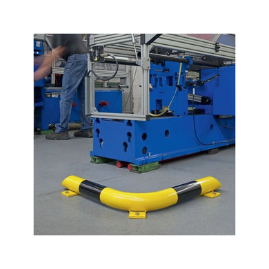 Butée de protection acier pour entrepôt et industrie