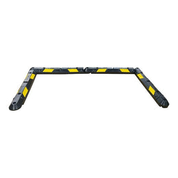 Bordure de balisage modulable en caoutchouc