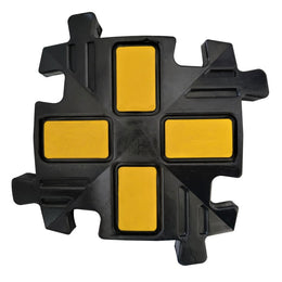 Passe-câbles 1 canal Ø20 mm - protection discrète d'un câble unique au sol