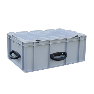 Bac de manutention avec couvercle à clipser - de 10L à 33L, empilable