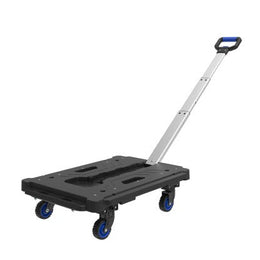 Plateau roulant 136 kg à roues repliables en polypropylène – 600×450 mm