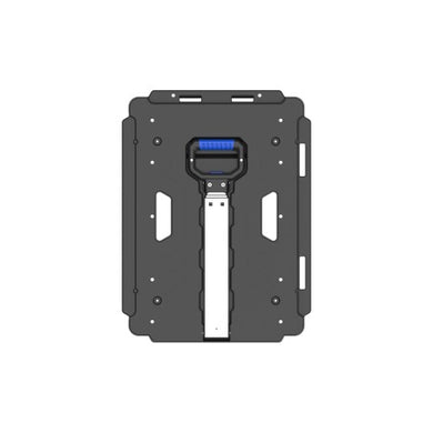 Plateau roulant 136 kg avec poignée télescopique et roues repliables – 600×450 mm