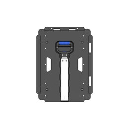Plateau roulant 136 kg à roues repliables en polypropylène – 600×450 mm