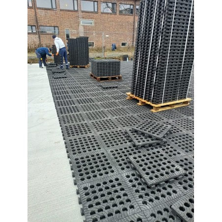 Plaque de roulage temporaire