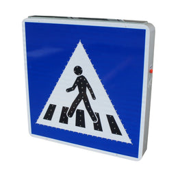 Panneau à LED solaire signalisation routière