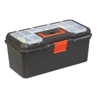 Boîte à outils standard polypropylène - 4 tailles de 13 à 22 pouces, plateau amovible