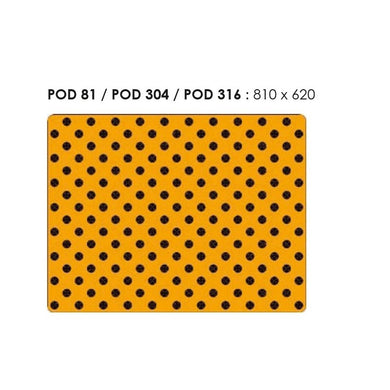 Dalle podotactile avec clous en caoutchouc – 620×810 mm