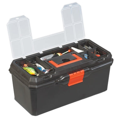 Boîte à outils standard polypropylène - 4 tailles de 13 à 22 pouces, plateau amovible