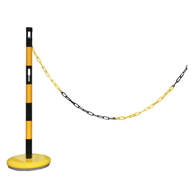 Extension poteau acier avec chaine