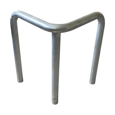 Étrier de protection à sceller acier galvanisé - finition grise, 600×600×800 mm