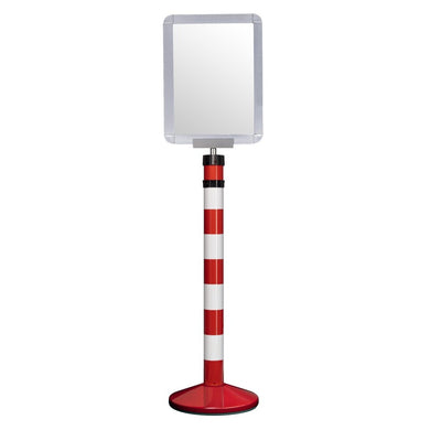 Poteau d'information hauteur fixe