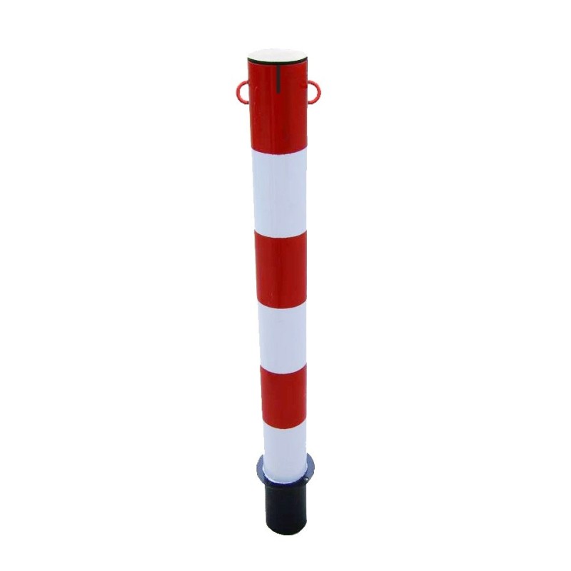 Poteau de balisage en acier