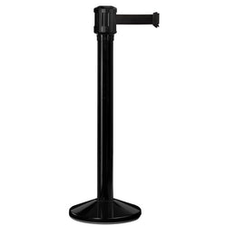 Poteau de guidage extérieur à sangle 4 m - Base lestée aluminium Ø80 mm