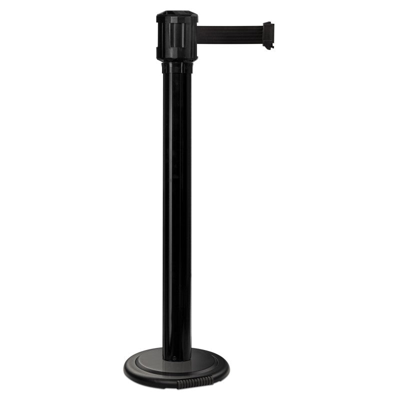 Poteau extérieur base lestée nomade à roulettes - longueur sangle 4m