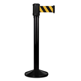 Poteau de guidage extérieur à sangle 4 m - Base lestée aluminium Ø80 mm