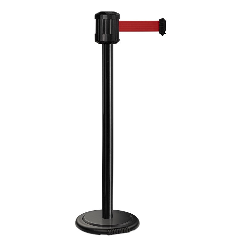 Poteau extérieur base lestée nomade à roulettes - longueur sangle 2m