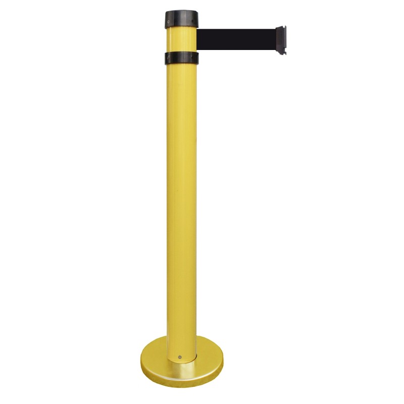Poteau base à fixer - longueur sangle 4m